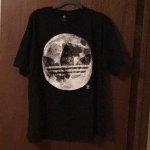 Adidas black moon tee